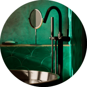 diseño de interiores, renders de interior, baños decoración, bañera y grifos de diseño