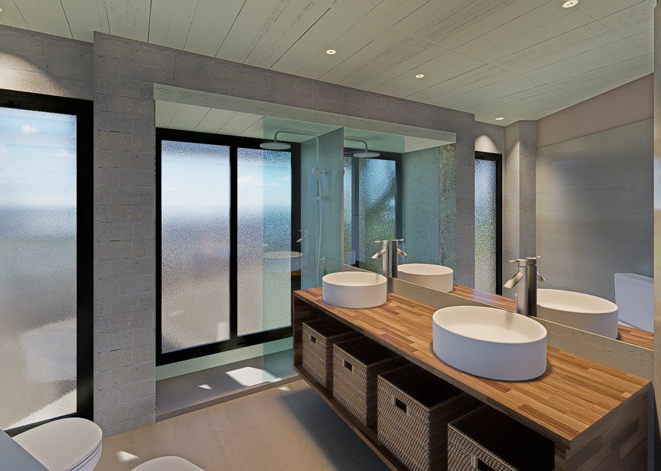 reforma de interior baño, decoración de baños, arquitectura interior, render, muebles modernos, arquitecto, josé gabriel herrera tolla