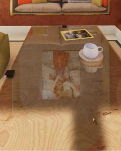 Salón étnico, decoración étnica andina, y matices mediterráneos, colaboración artísitca con Fernando López